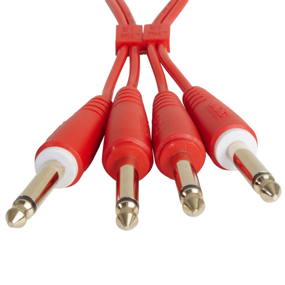 Комутаційний кабель UDG Set Jack-Jack Red 1,5m (U97002RD) 3