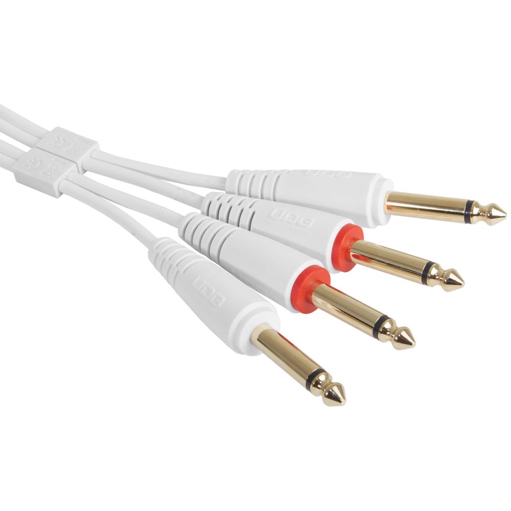 Комутаційний кабель UDG Set Jack-Jack White 1,5m (U97002WH) 2