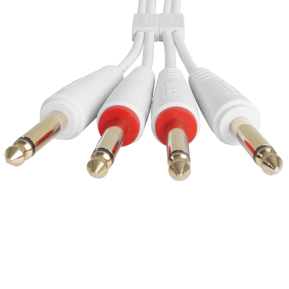 Комутаційний кабель UDG Set Jack-Jack White 1,5m (U97002WH) 3