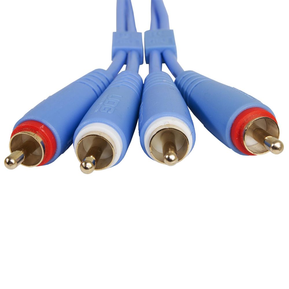 Комутаційний кабель UDG Set RCA - RCA Blue 1,5m (U97001LB) 3