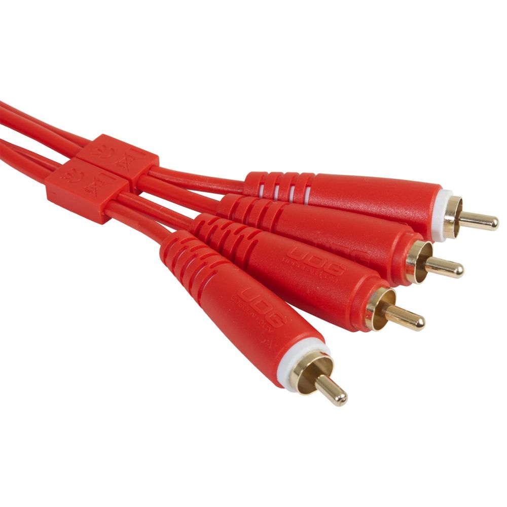 Комутаційний кабель UDG Set RCA - RCA Red 3m (U97003RD) 2