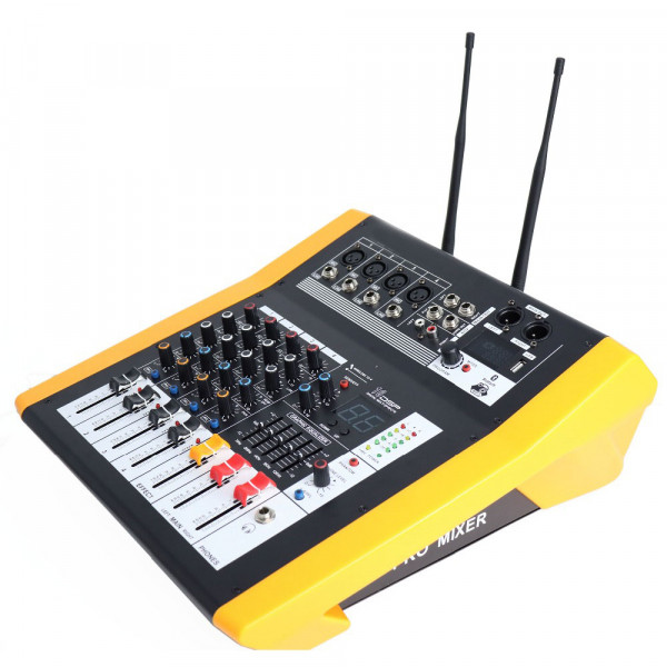 Силовой микшер Maximum Acoustics RPW-250 с микрофонами 3