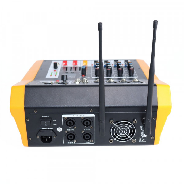 Силовой микшер Maximum Acoustics RPW-250 с микрофонами 4