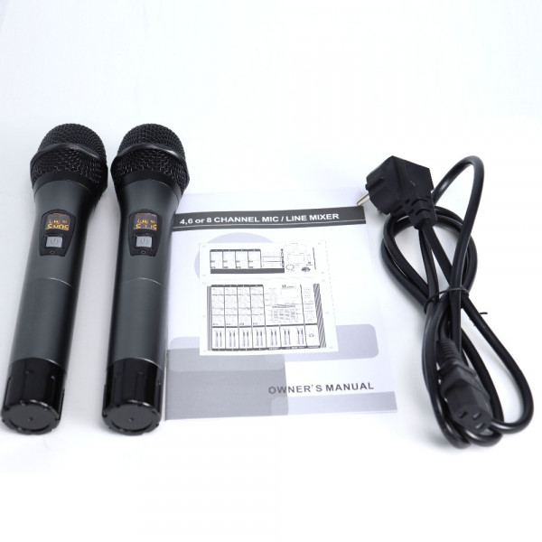 Силовой микшер Maximum Acoustics RPW-250 с микрофонами 6