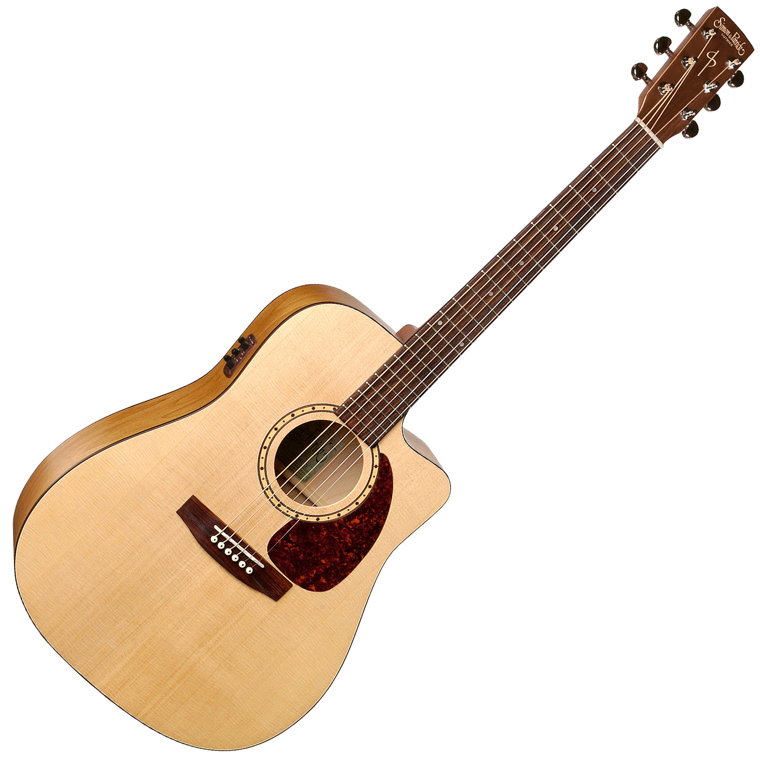 Simon&Patrick 029044 - Woodland CW Spruce A3T(QIT) (Made In Canada) - Акустична гітара з вирізом і підключенням 6