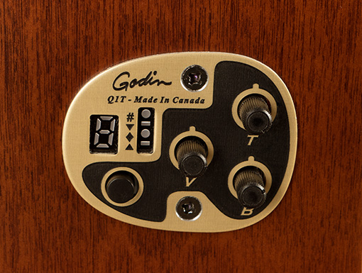 Simon&Patrick 031580 - Songsmith CW Burst A3T(QIT) (Made in Canada) - Акустическая гитара с вырезом и подключением 5