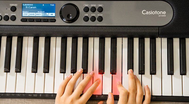 Синтезатор Casio LK-S450  5