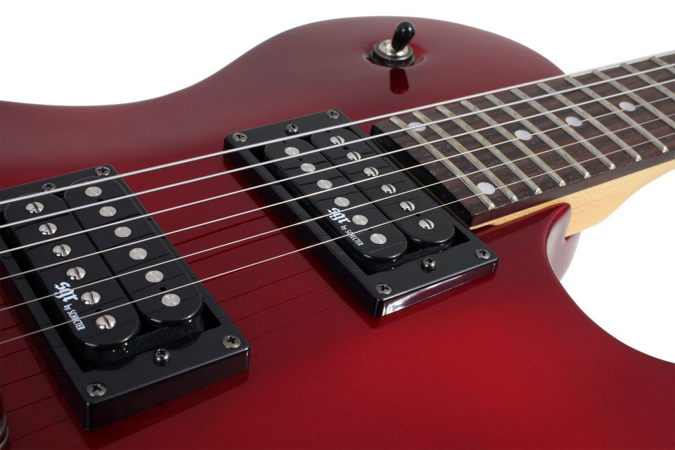 SOLO-II SGR BY SCHECTER M RED - Электрогитара 3