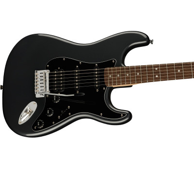  SQUIER by FENDER AFFINITY SERIES STRAT PACK HSS CHARCOAL FROST METALLIC  4