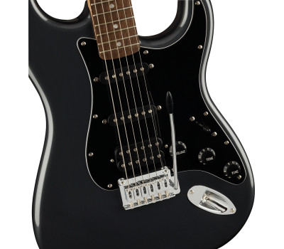  SQUIER by FENDER AFFINITY SERIES STRAT PACK HSS CHARCOAL FROST METALLIC  5
