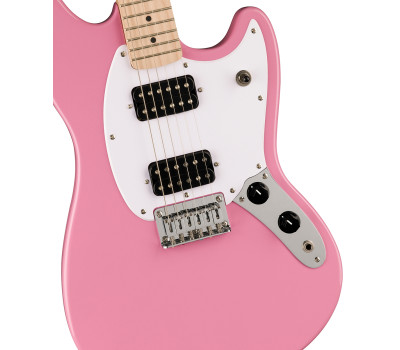 Електрогітара SQUIER by FENDER SONIC MUSTANG HH MN FLASH PINK  4