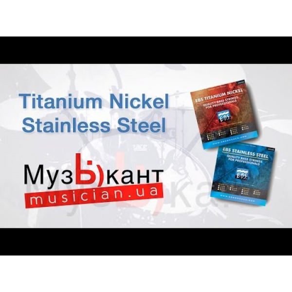 Струни для бас-гітари EBS SS-MD 6-strings (25-125) Stainless Steel 2
