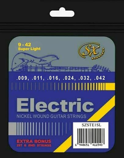 SX SZSTE1SL - струны для электро гитары 3