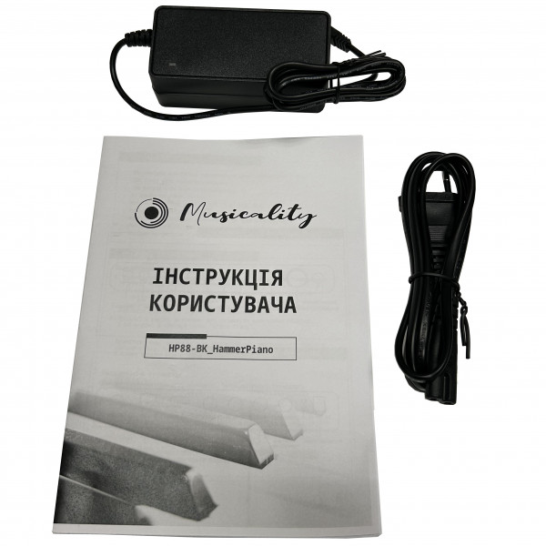 Цифрове піаніно (в комплекті з чохлом) Musicality HP88-WH _HammerPiano 6