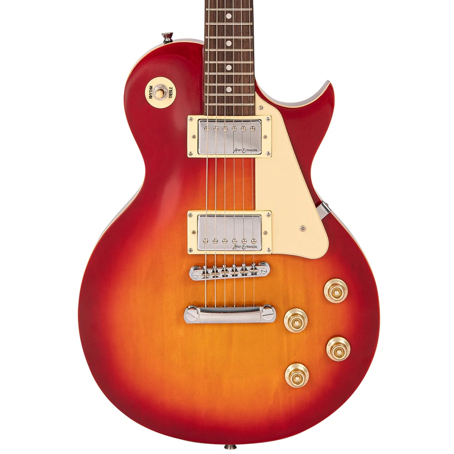 Електрогітара Vintage V10CSB Coaster Series колір Cherry Sunburst 4