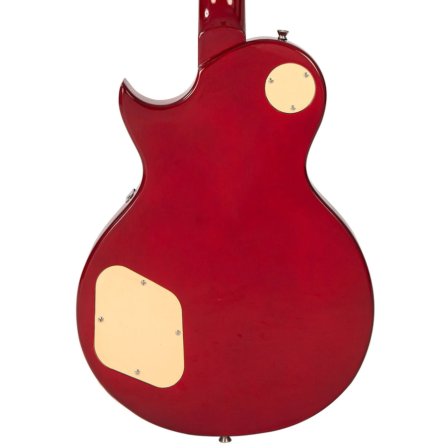 Електрогітара Vintage V10CSB Coaster Series колір Cherry Sunburst 5