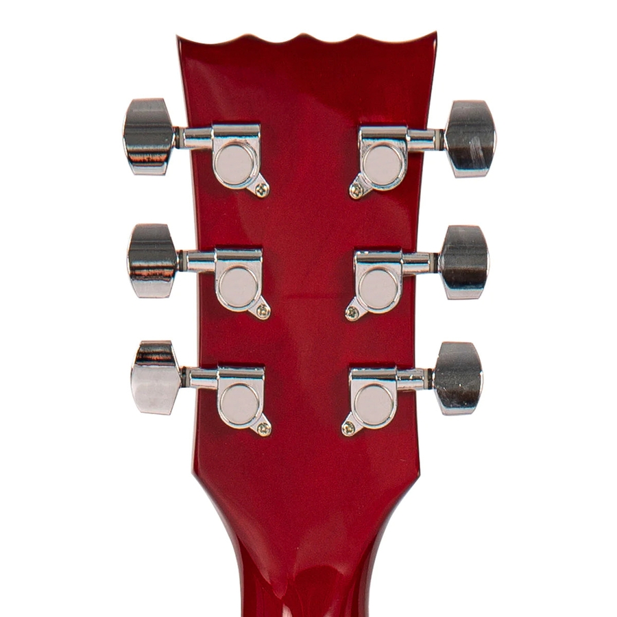Електрогітара Vintage V10CSB Coaster Series колір Cherry Sunburst 7