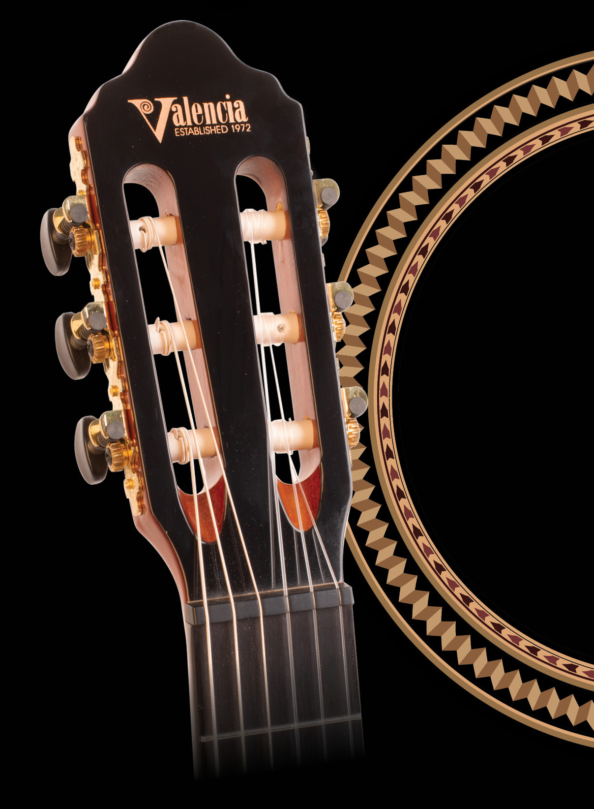 VALENCIA VC264CSB - 4/4 классическая гитара 7