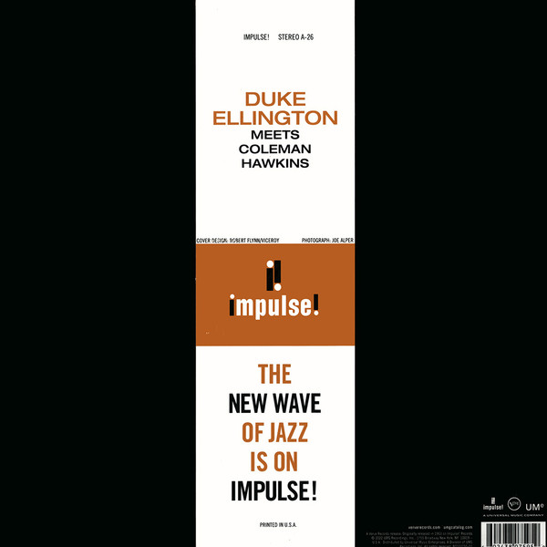 Вінілова платівка Duke Ellington / Coleman Hawkins - Duke Ellington Meets Coleman Hawkins [LP] 4