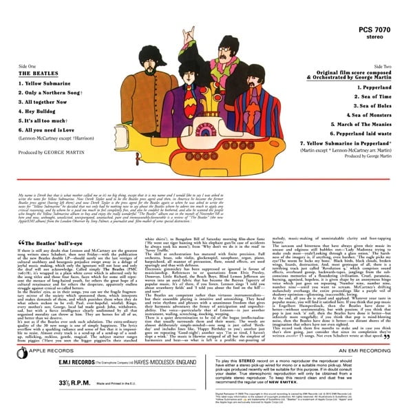 Вінілова платівка The Beatles - Yellow Submarine [LP] 2
