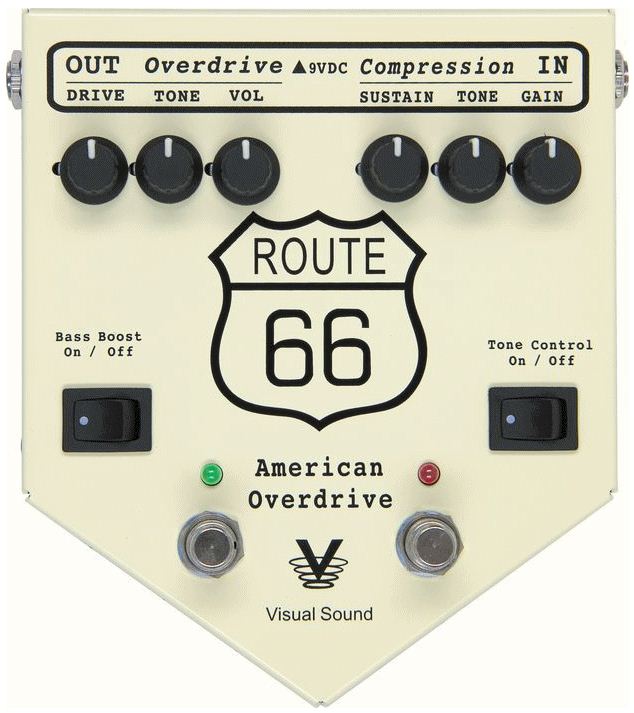 VISUAL SOUND ROUTE 66 - Педаль эффектов 3