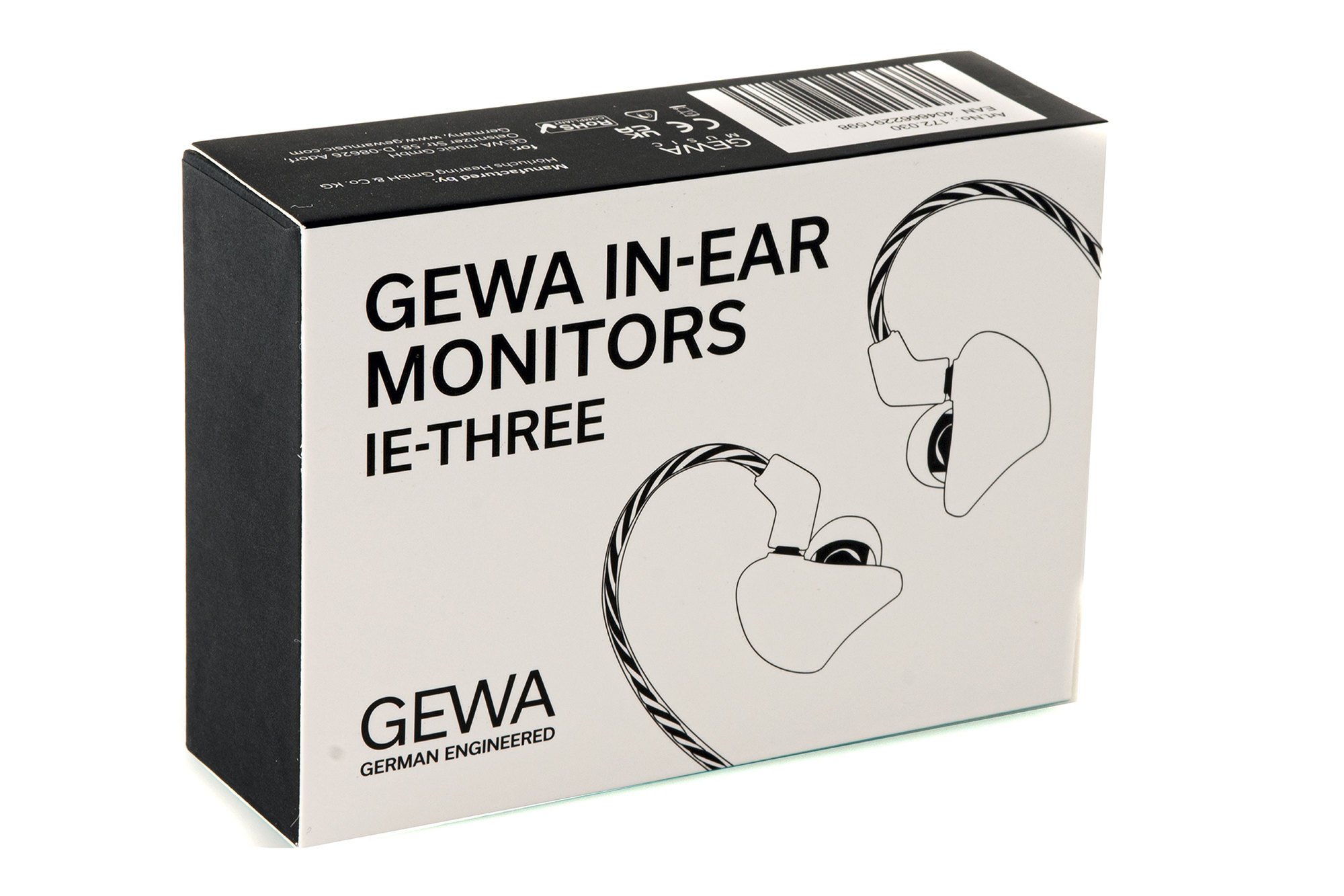 Ушные мониторы GEWA In-Ear IE-three  4