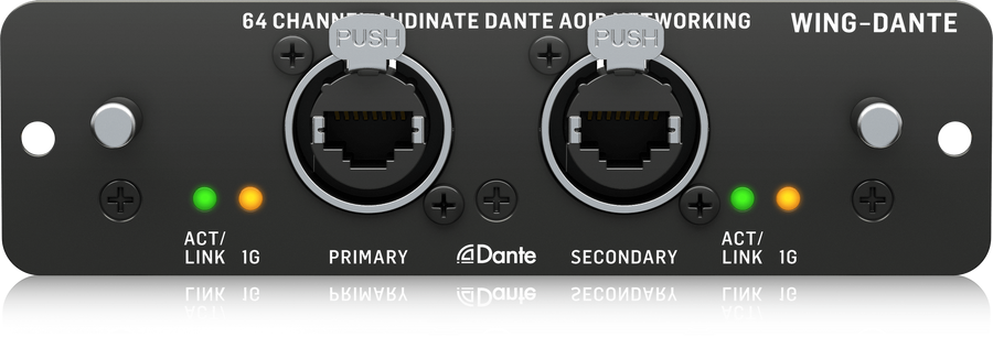 DANTE Карта расширения для Wing BEHRINGER WINGDANTE 2