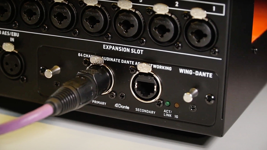 DANTE Карта расширения для Wing BEHRINGER WINGDANTE 5