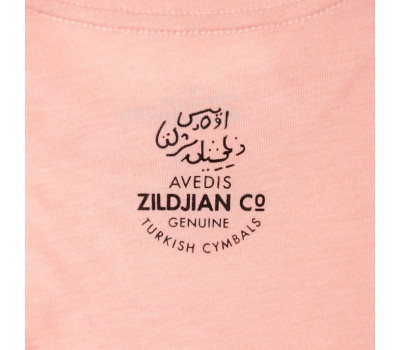 ZILDJIAN CLASSIC LOGO PINK T-SHIRT MEDIUM Футболка 3
