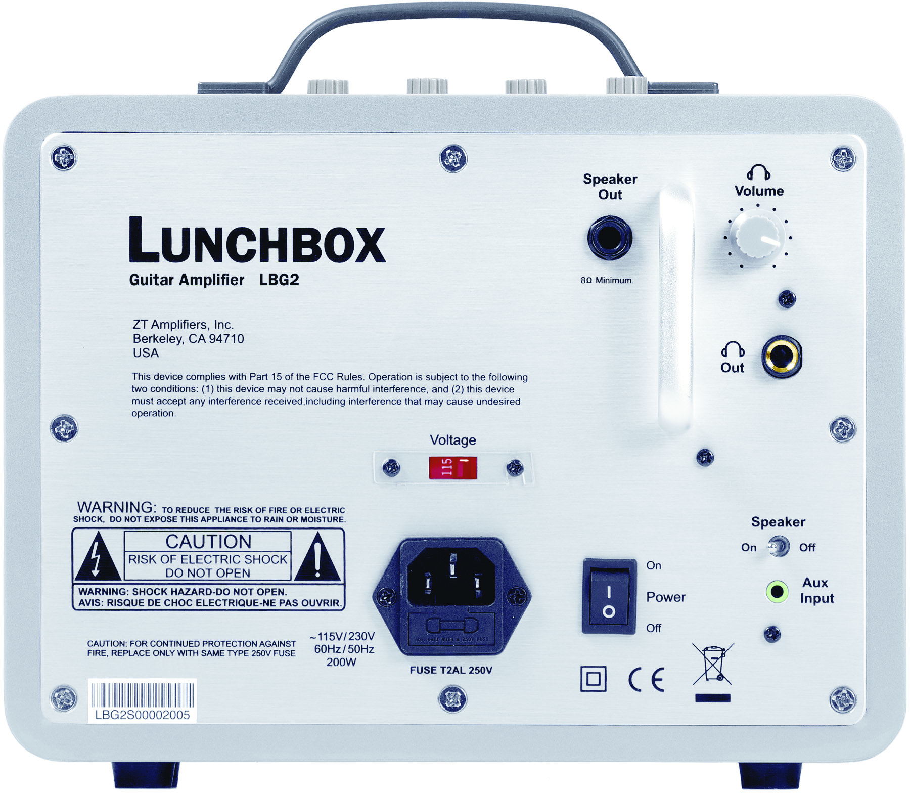 ZT Lunchbox Amplifier - гитарный комбо 3