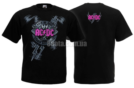Футболка AC/DC - Rock Or Bust -2 (винил)