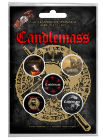 Подарунковий набір значків CANDLEMASS - THE DOOR TO DOOM (iol-030)