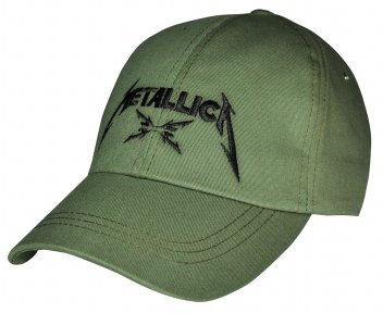Бейсболка Metallica (олива)