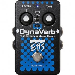 Бас-гитарная/гитарная/клавишная/вокальная педаль эффектов EBS DynaVerb (без коробки)