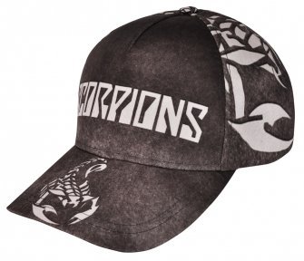 Бейсболка full print Scorpions