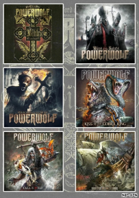 Стікерпак Powerwolf (album covers) SP-178