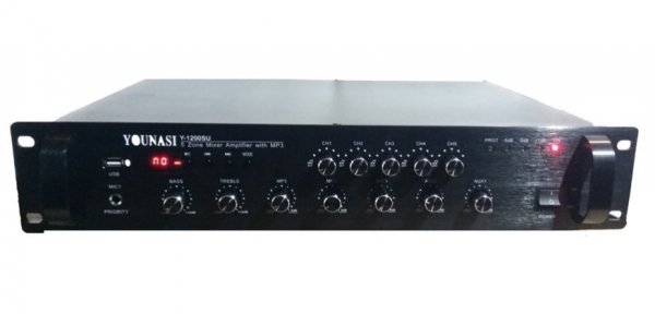  Усилитель Younasi Y-1120SU, 120Вт, USB, 5 zones
