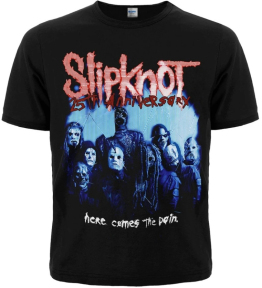 Футболка Slipknot “Here Comes The Pain”
