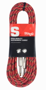 Инструментальный кабель STAGG SGC3VT RD