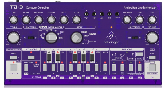 Аналоговий синтезатор Behringer TD-3-GP