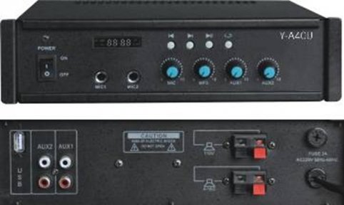 Усилитель Younasi Y-B40U, 25 Вт, 12V DC, USB