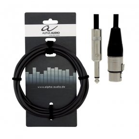 Кабель мікрофонний Alpha Audio Pro Line XLR/6,3mm (190575) 3 m