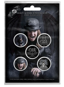 Подарунковий набір значків OZZY OSBOURNE - ORDINARY MAN (iol-038)