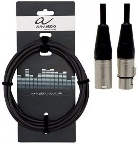 Мікрофонний кабель Alpha Audio XLR(п)xXLR(м) (15м) 190670
