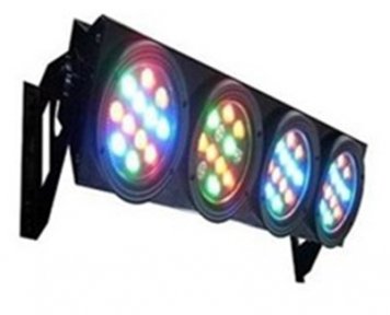 Світловий LED прилад YC-3001-4B LED RGBW blinder 4 eyes