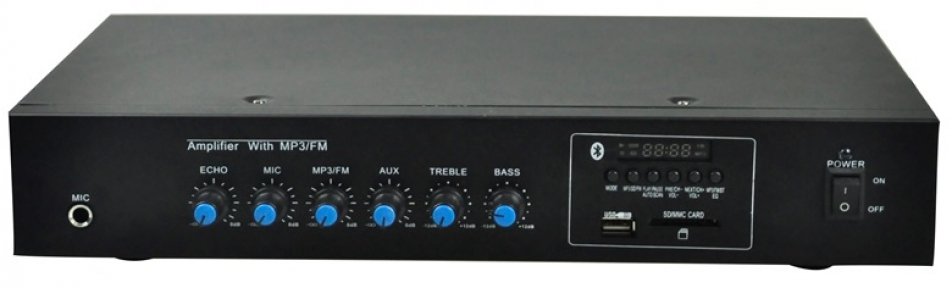 Підсилювач Younasi Y-5100U, 100Вт, USB, FM, Bluetooth