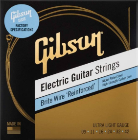 Струни для електрогітар GIBSON SEG-BWR9 ULTRA-LIGHT