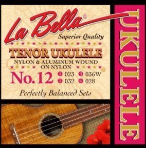 Струни для тенор-укулеле La Bella 12 Tenor Ukulele