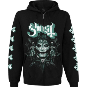 Худи Ghost (Cyber Papa) на молнии