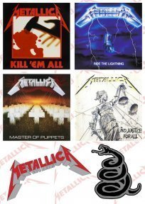 Стикерпак Metallica (album covers)